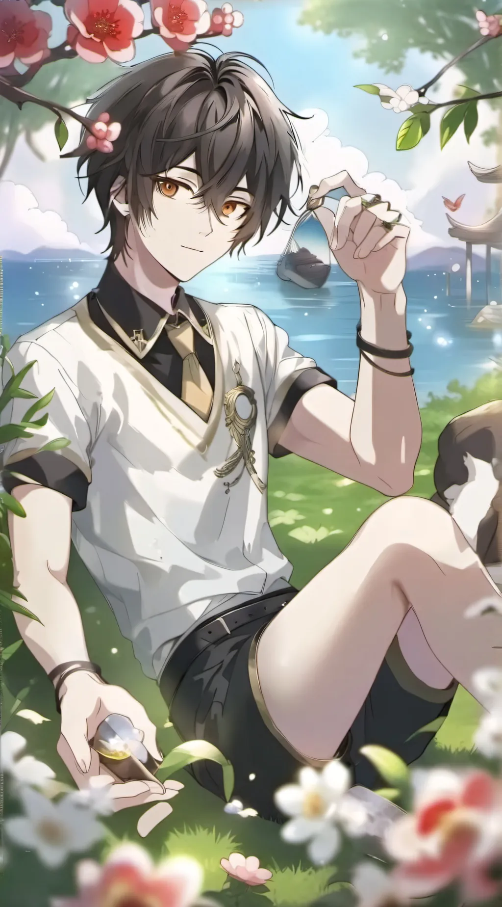 ai character: Max background