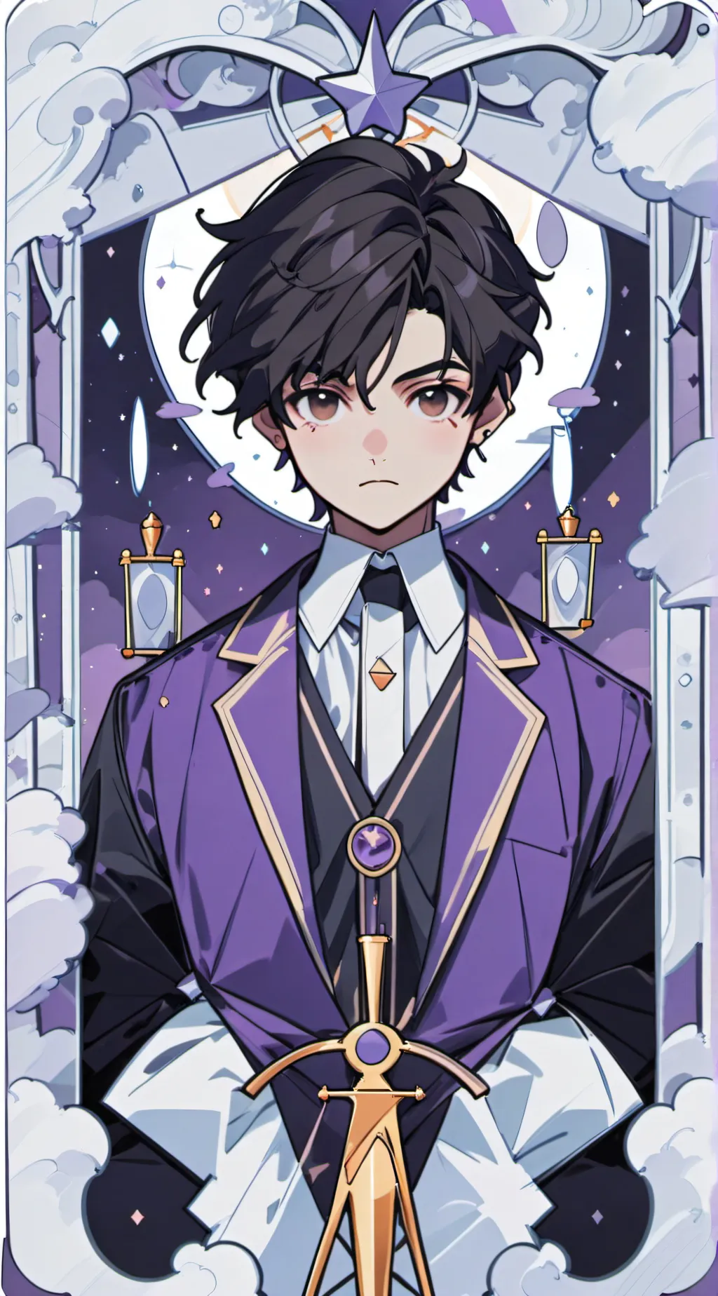 ai character: Thunder background