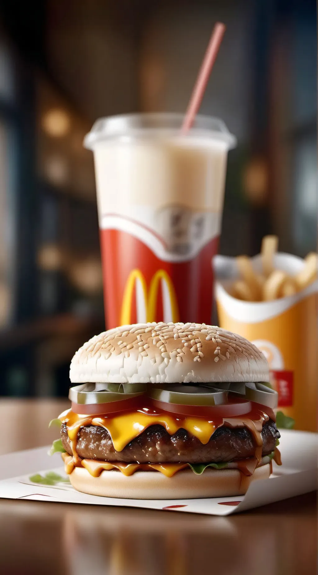 ai character: I am so Hungry background