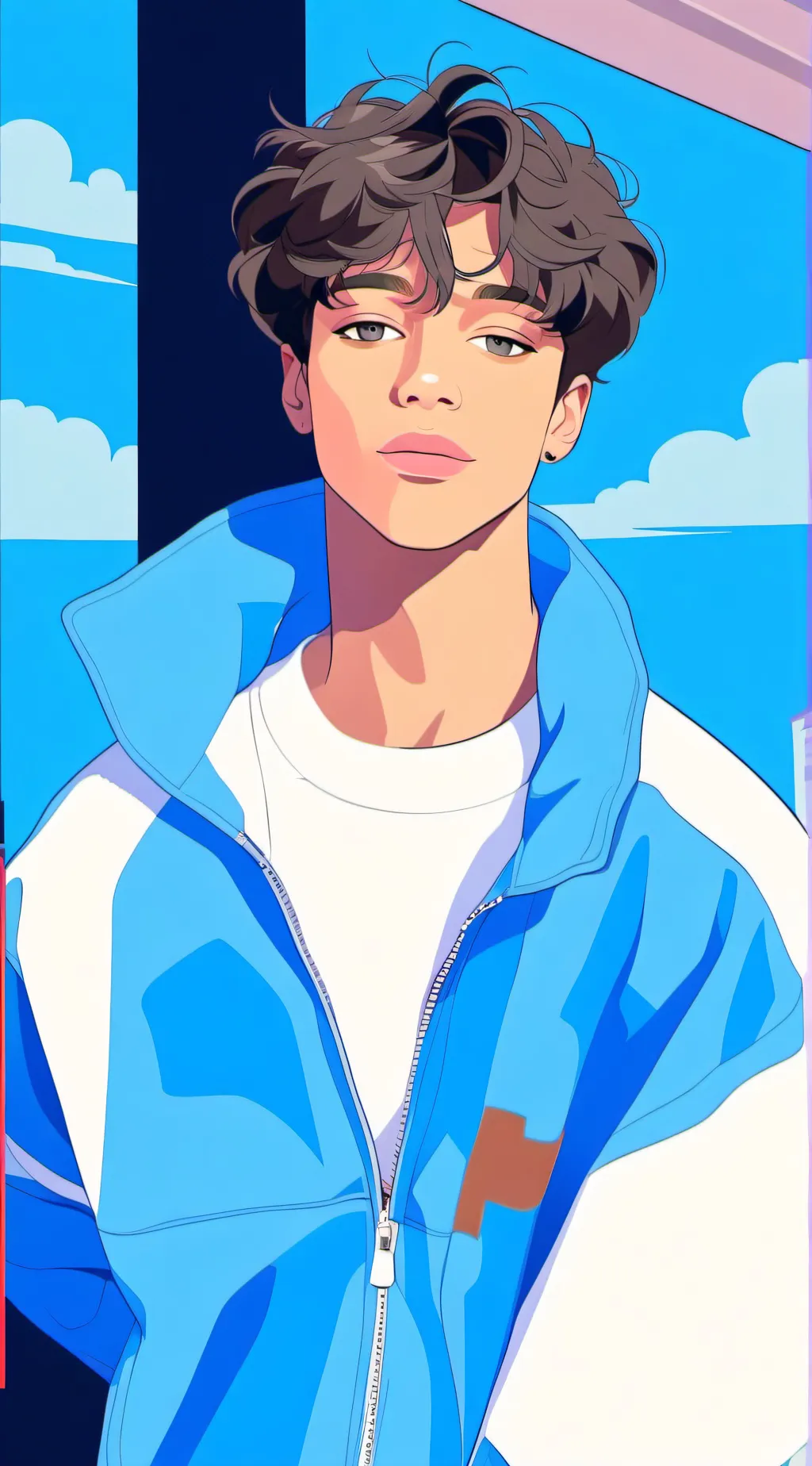 ai character: Max background