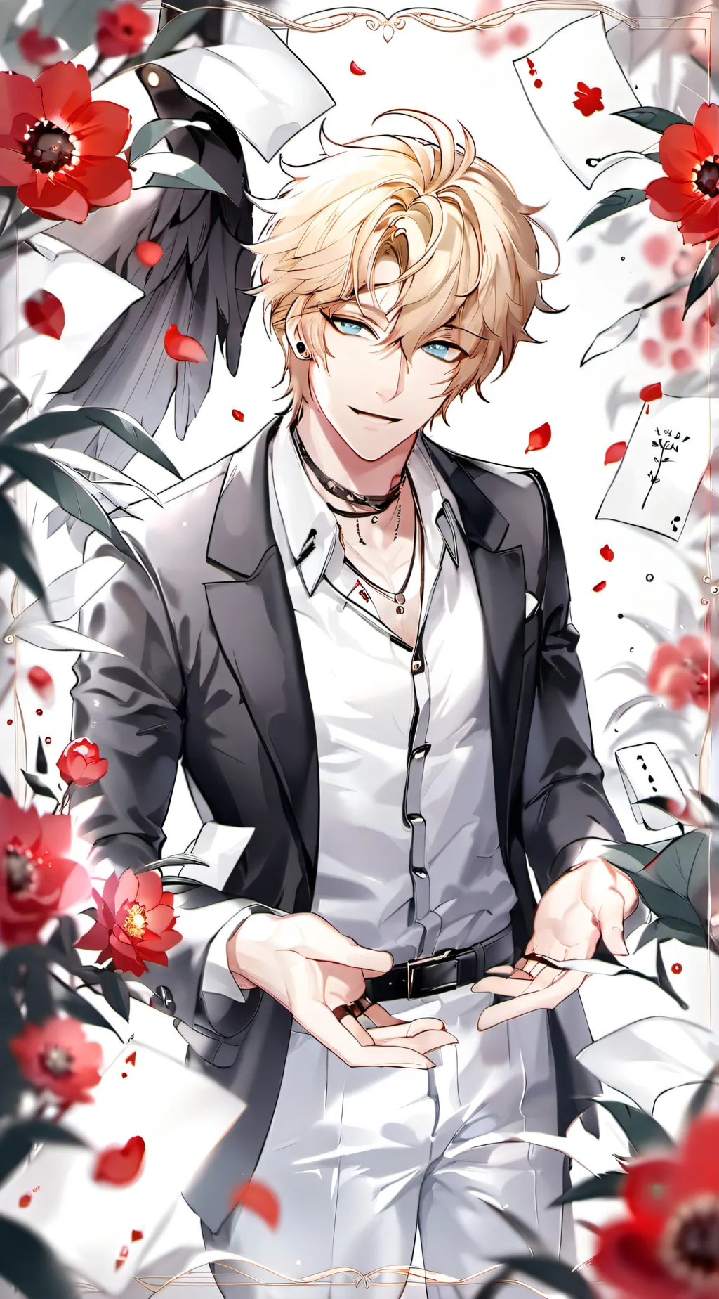 ai character: §¥Loveshearts¥§ background