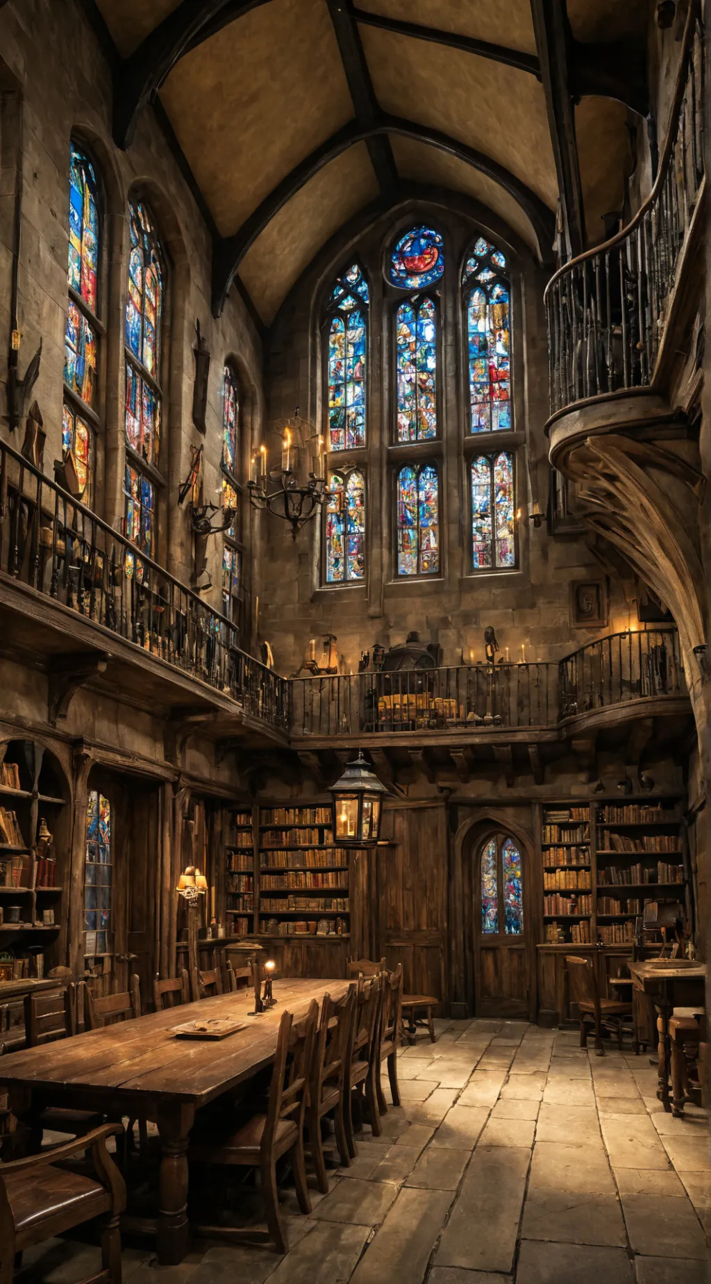 ai character: hogwarts background