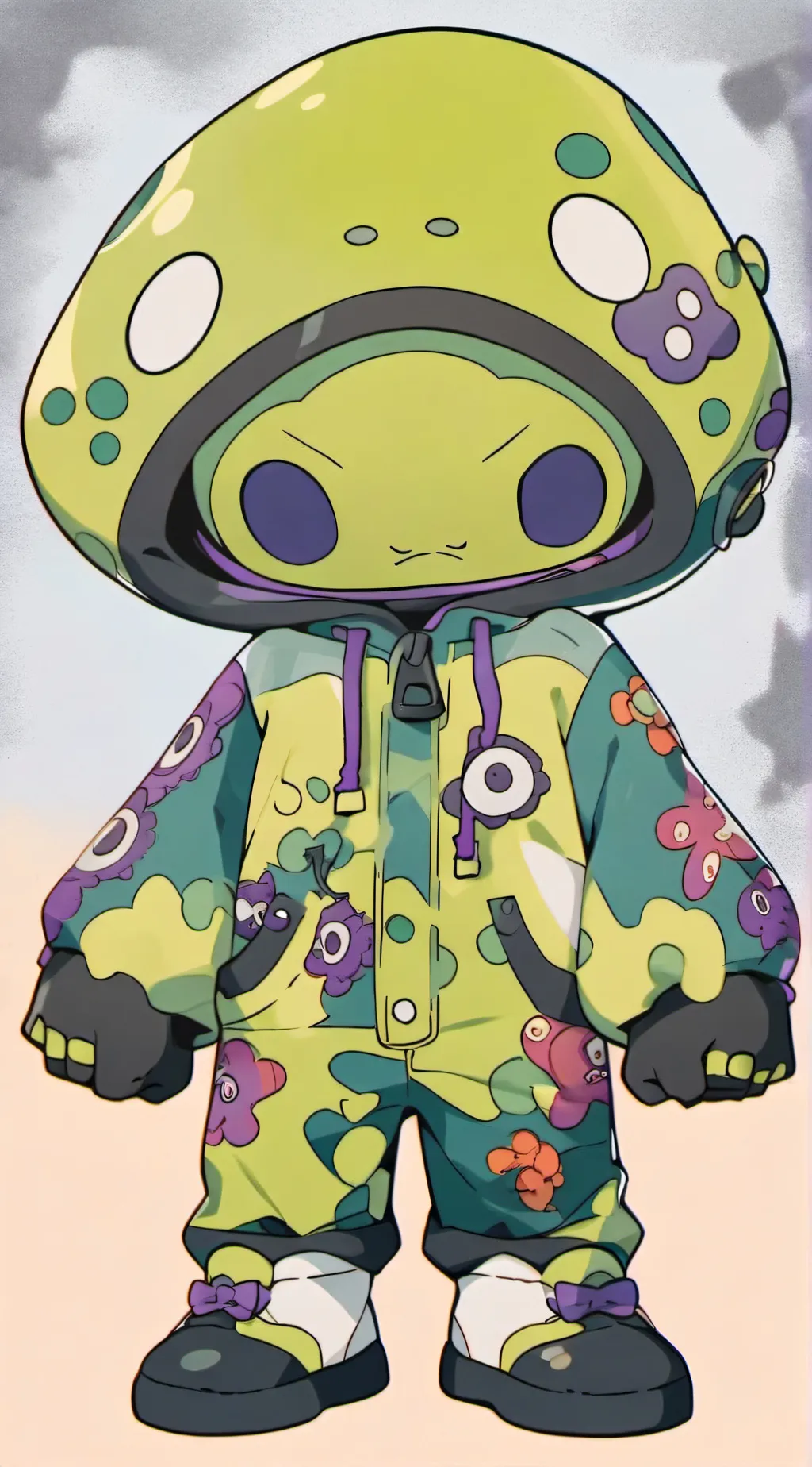 ai character: OCTO! background