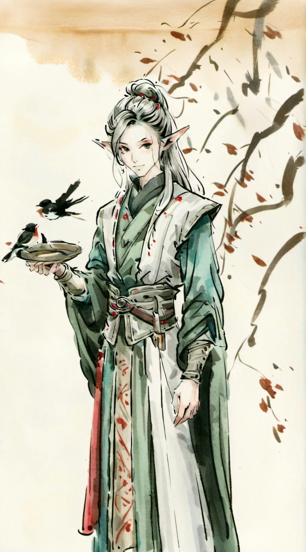 ai character: Itsuki background