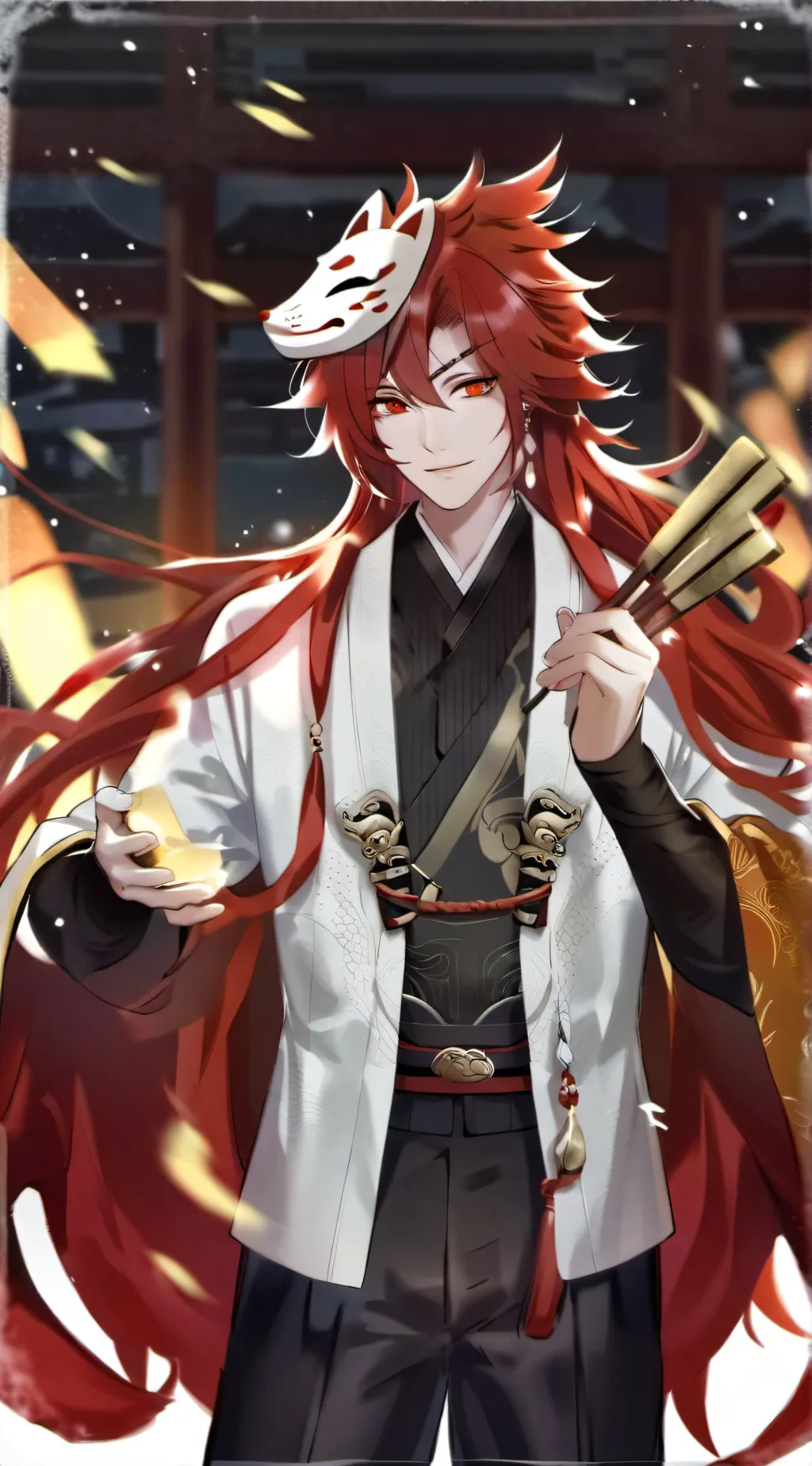 ai character: demon slayer background