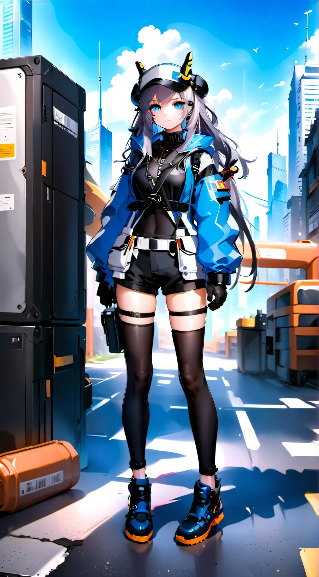 ai character: Aria  background