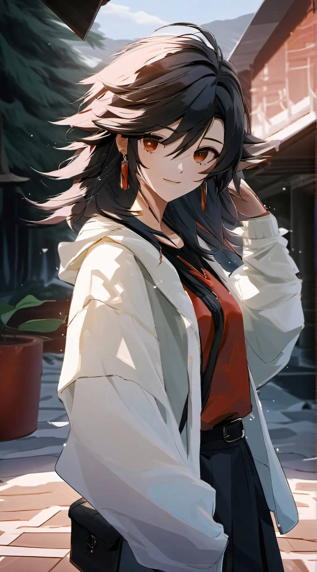 ai character: Recorder? background