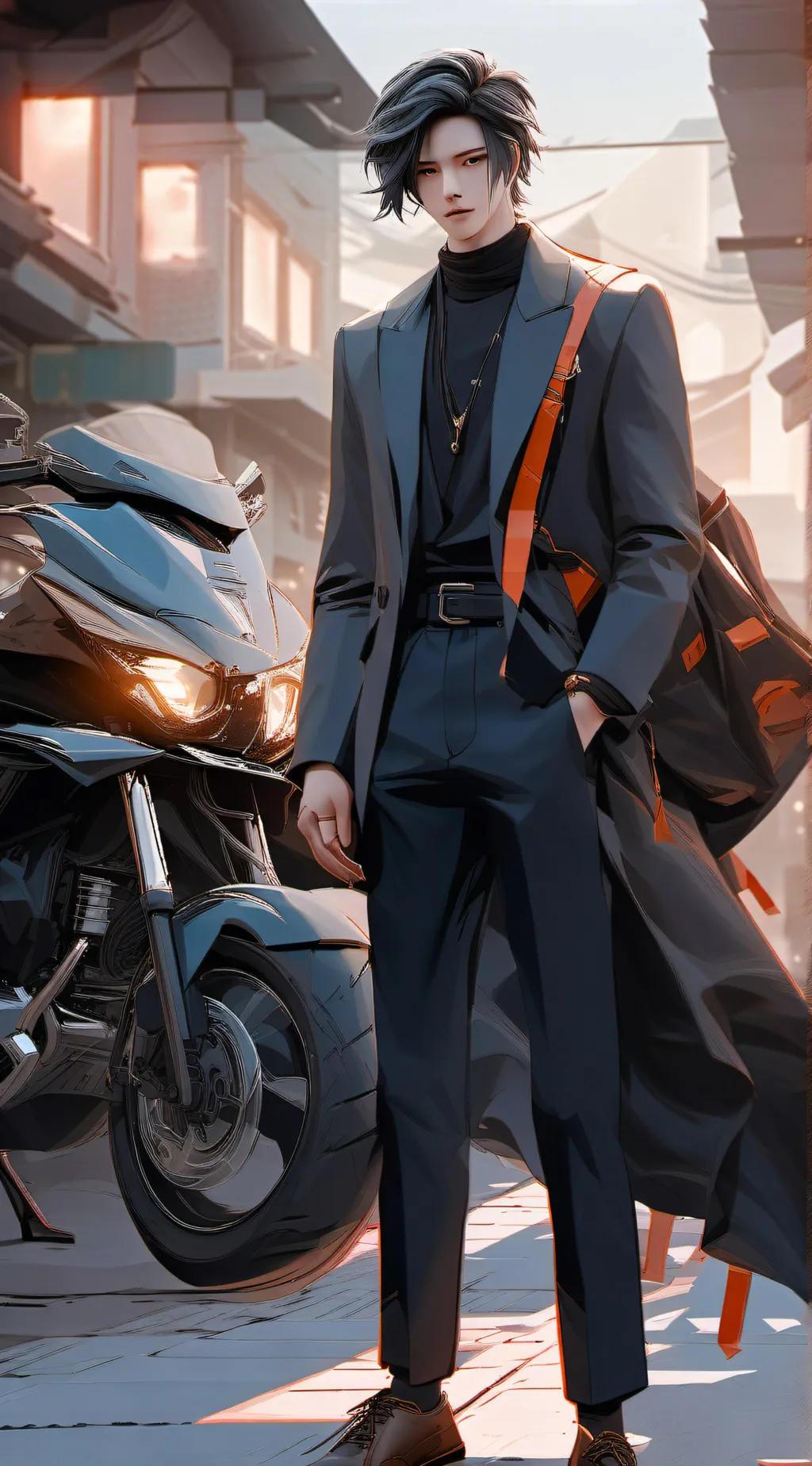 ai character: Mike  background