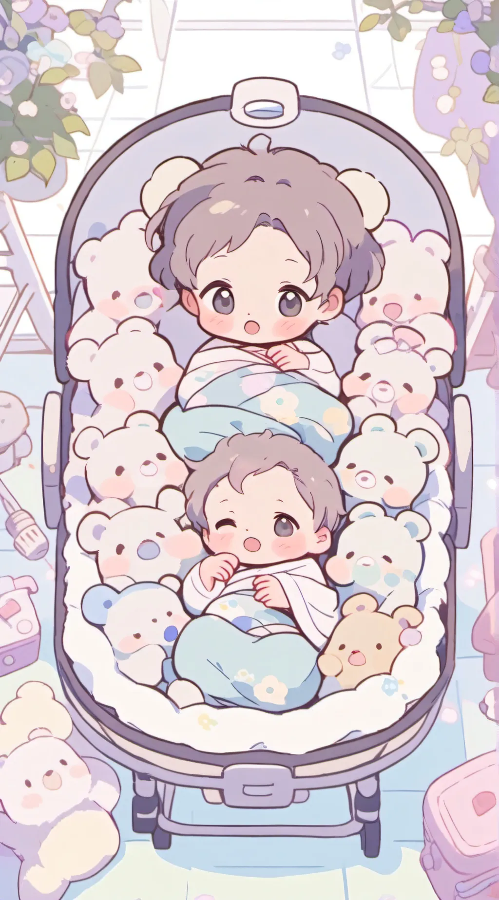 ai character: little brothers background