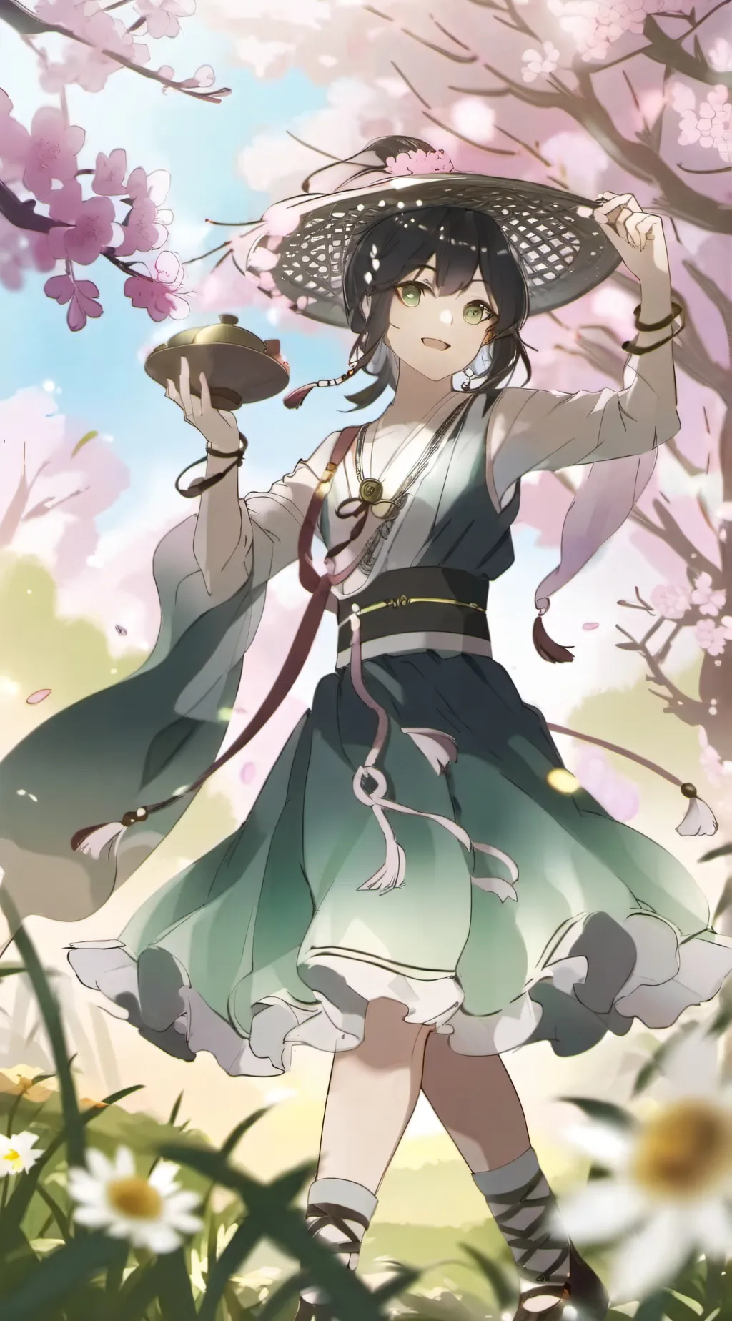 ai character: wired gf background