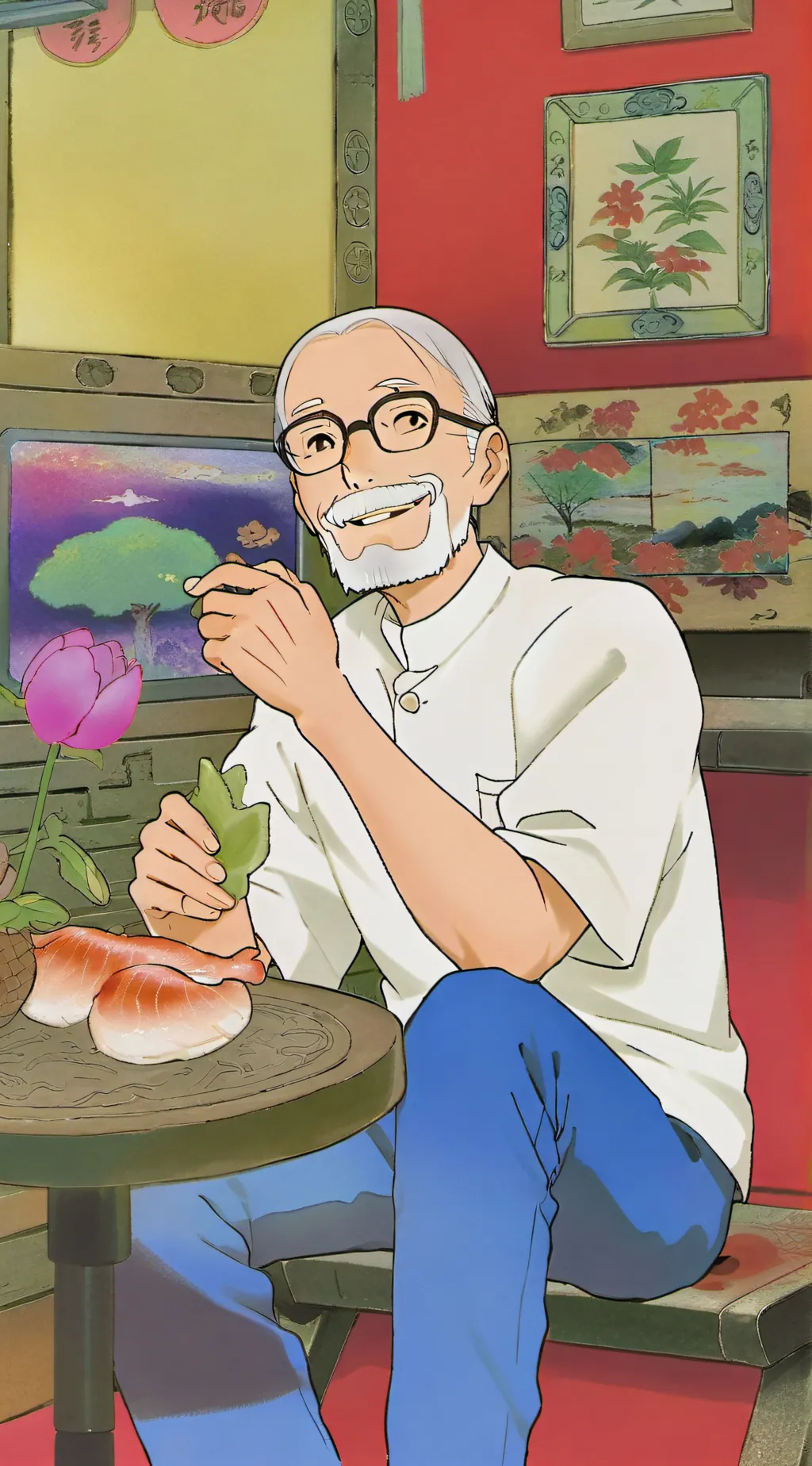 ai character: Bryan Smith background