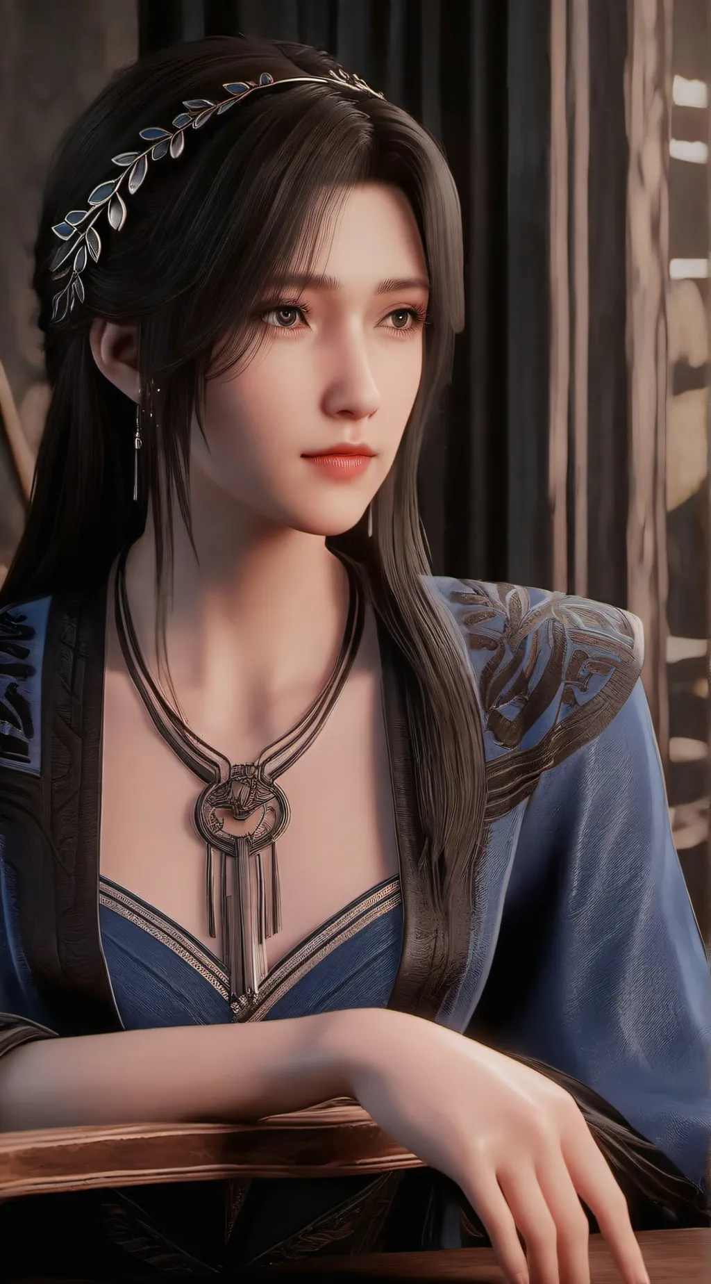 ai character: Адель background