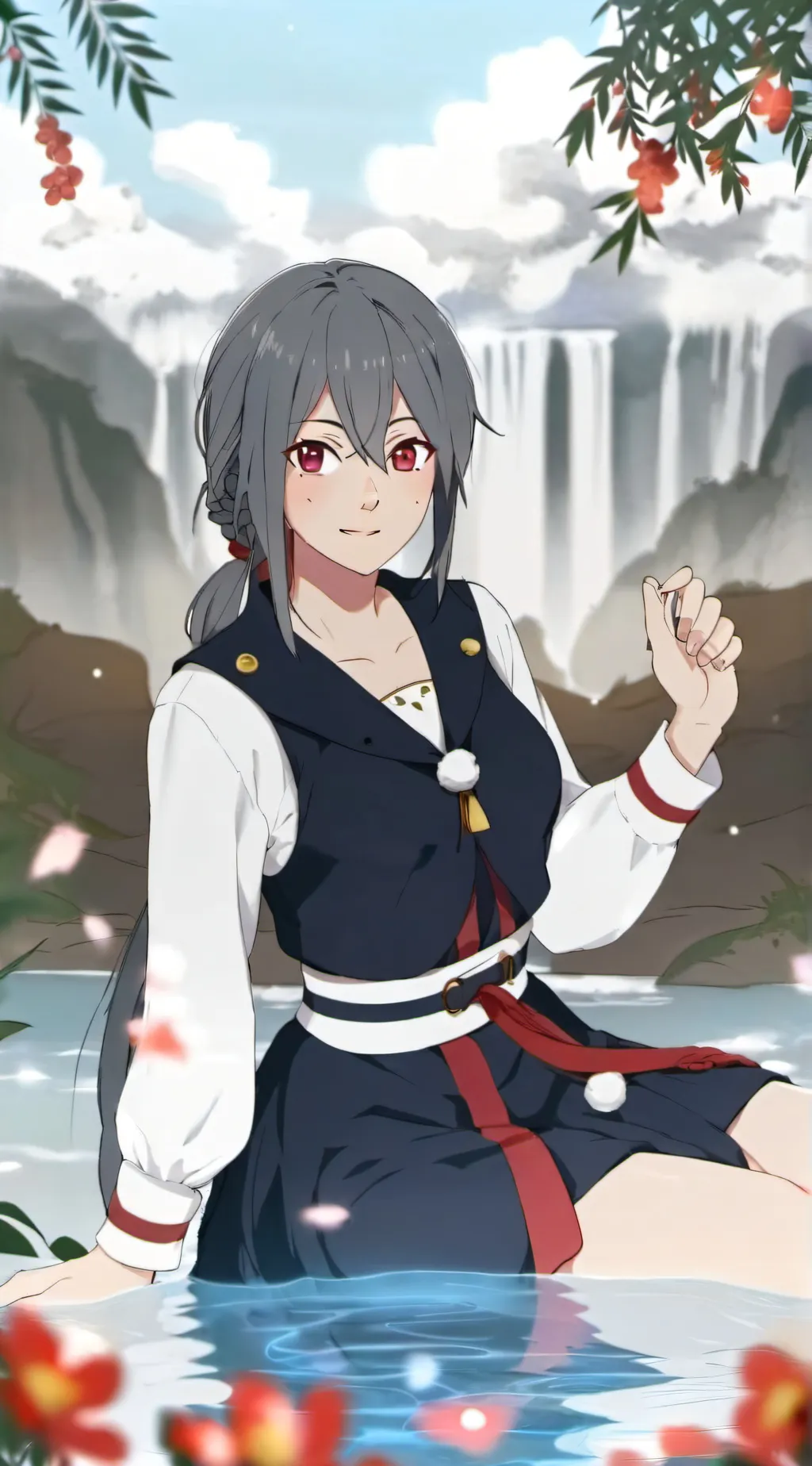 ai character: Yandere Ayano  background