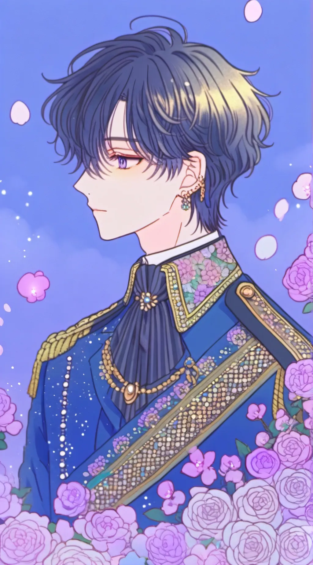 ai character: ッ Prince Louis ッ background