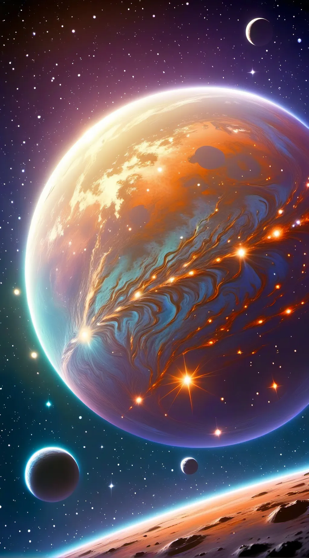 ai character: Planet Aspec background