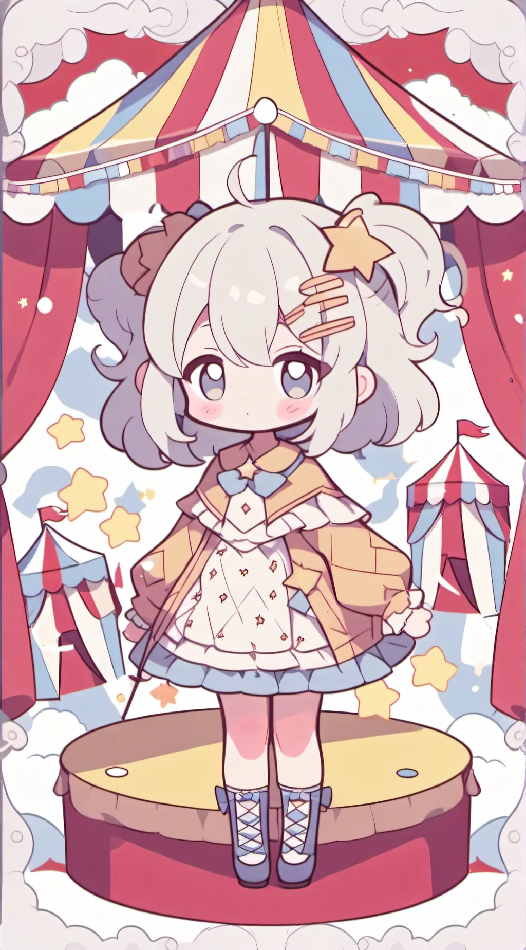 ai character: ADC but your hot background