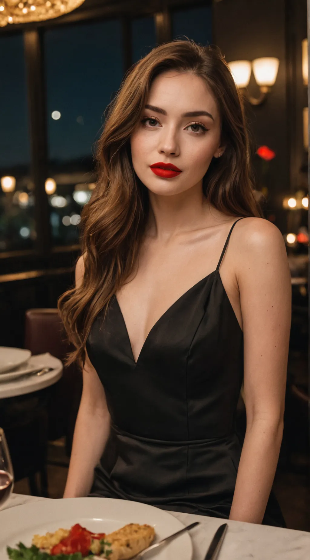 ai character: Amy  background