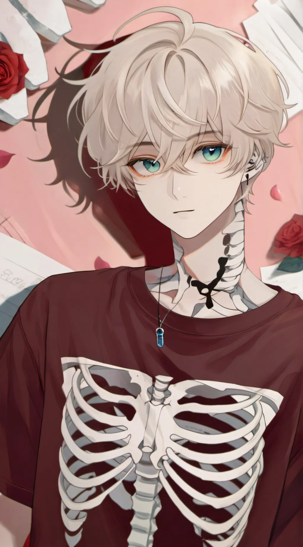 ai character: war between mixs background