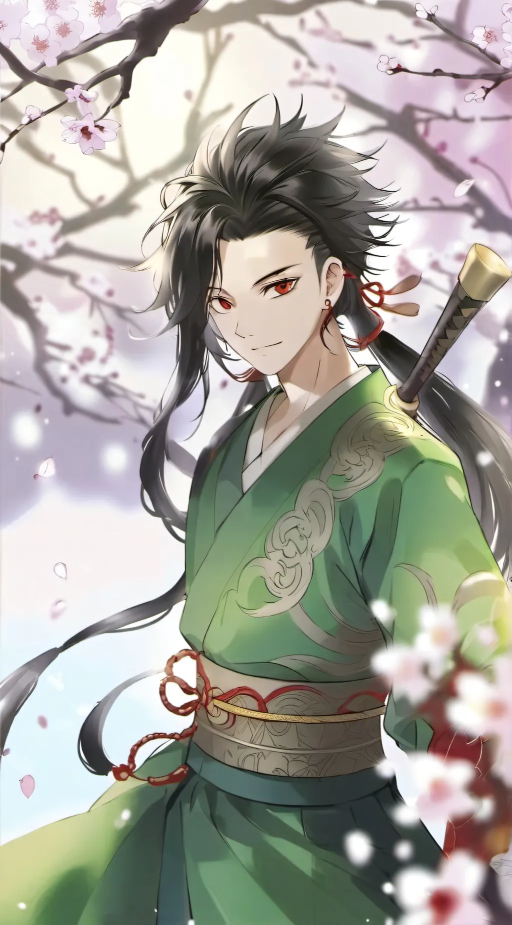 ai character: Sukuna background