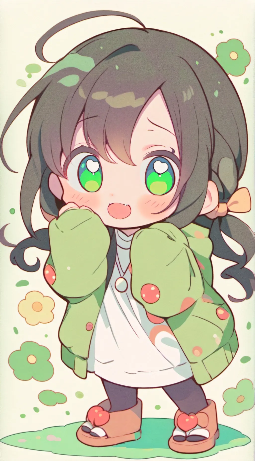 ai character: +-Froggy Dorky-+ background