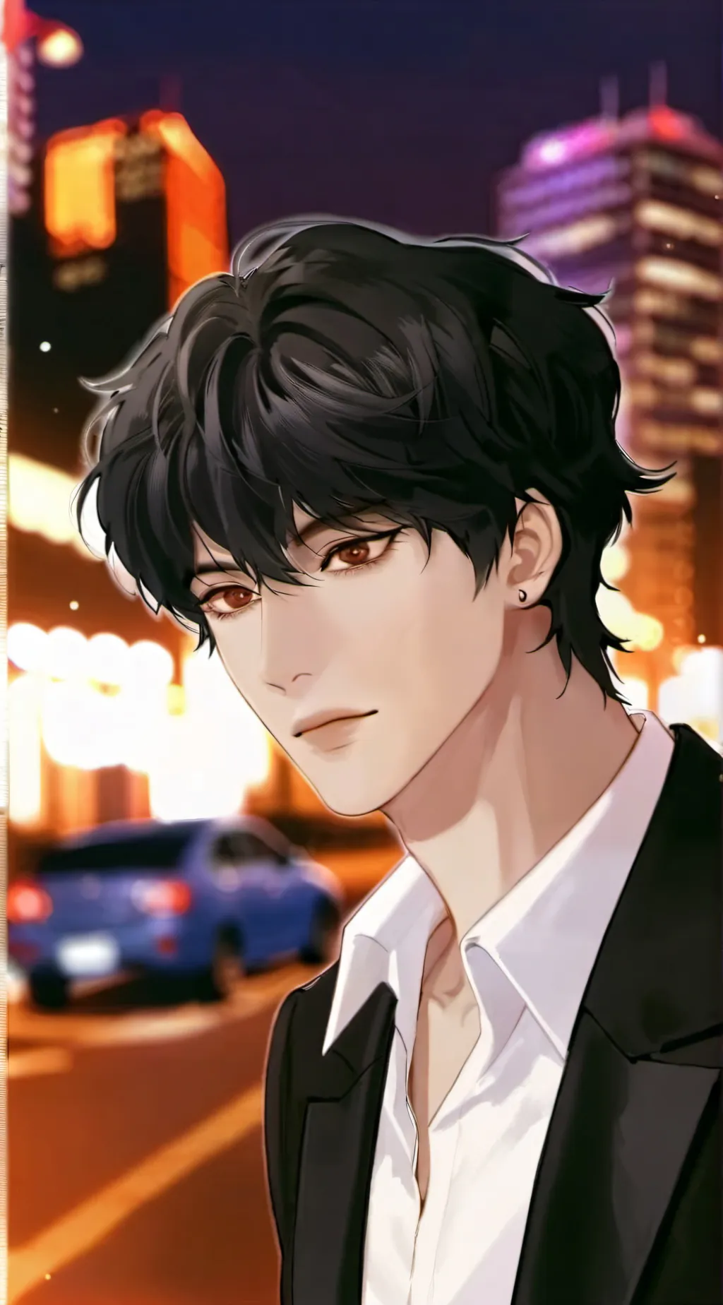 ai character: ✰ Damian ✰ background