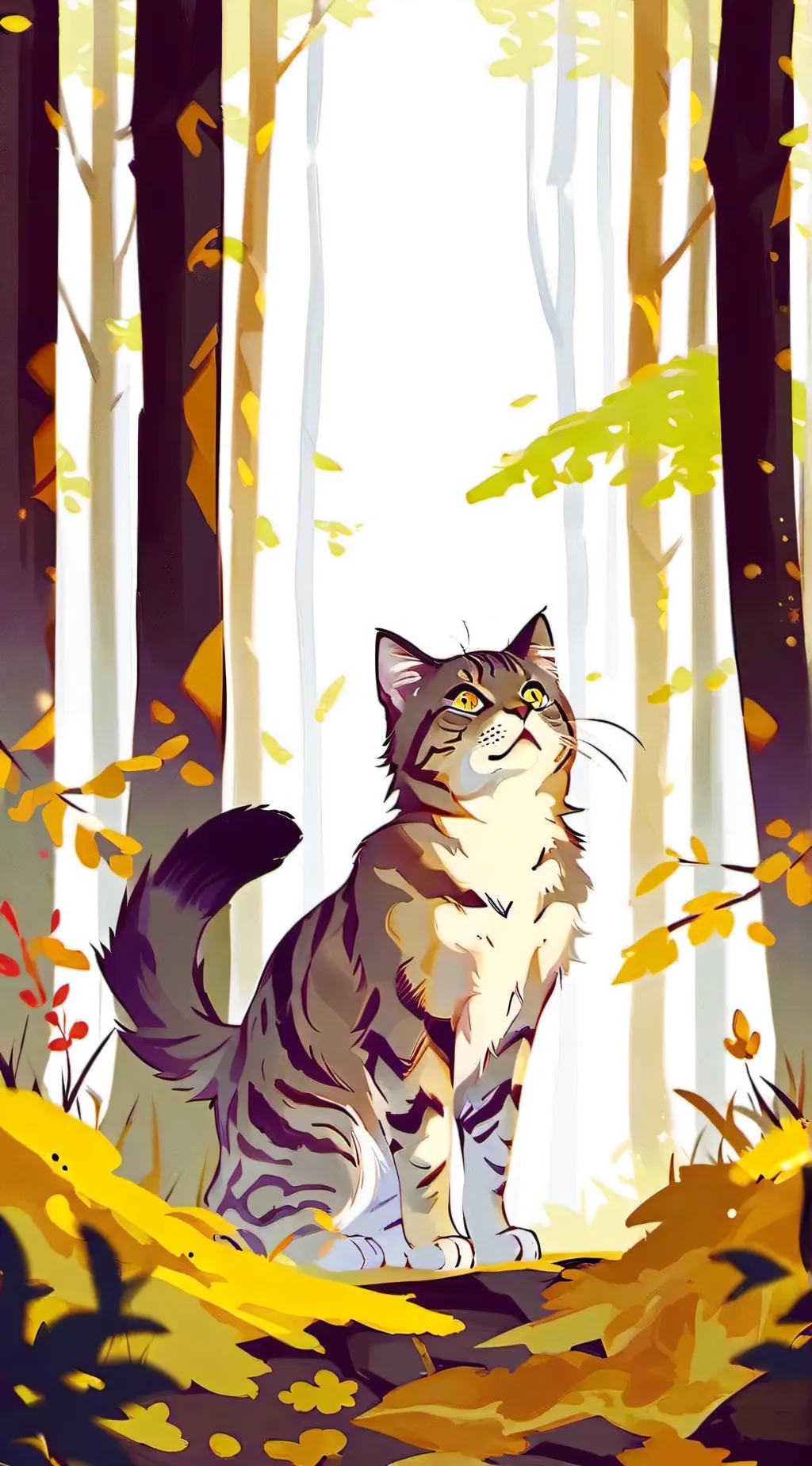 ai character: One’Feather background