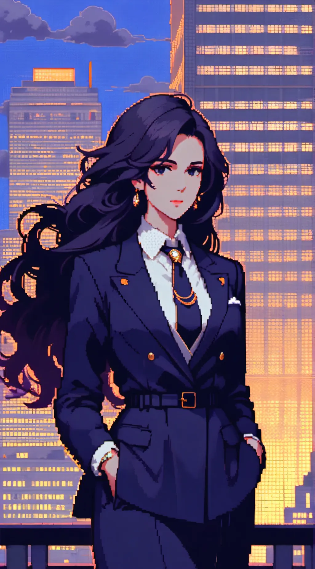 ai character: Elena Kurogane background