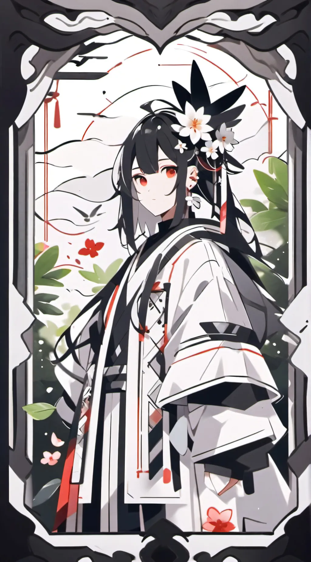 ai character: Kiyomi background