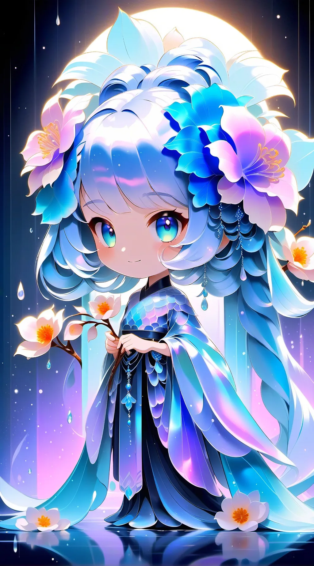 ai character: Palestina🇵🇸 background