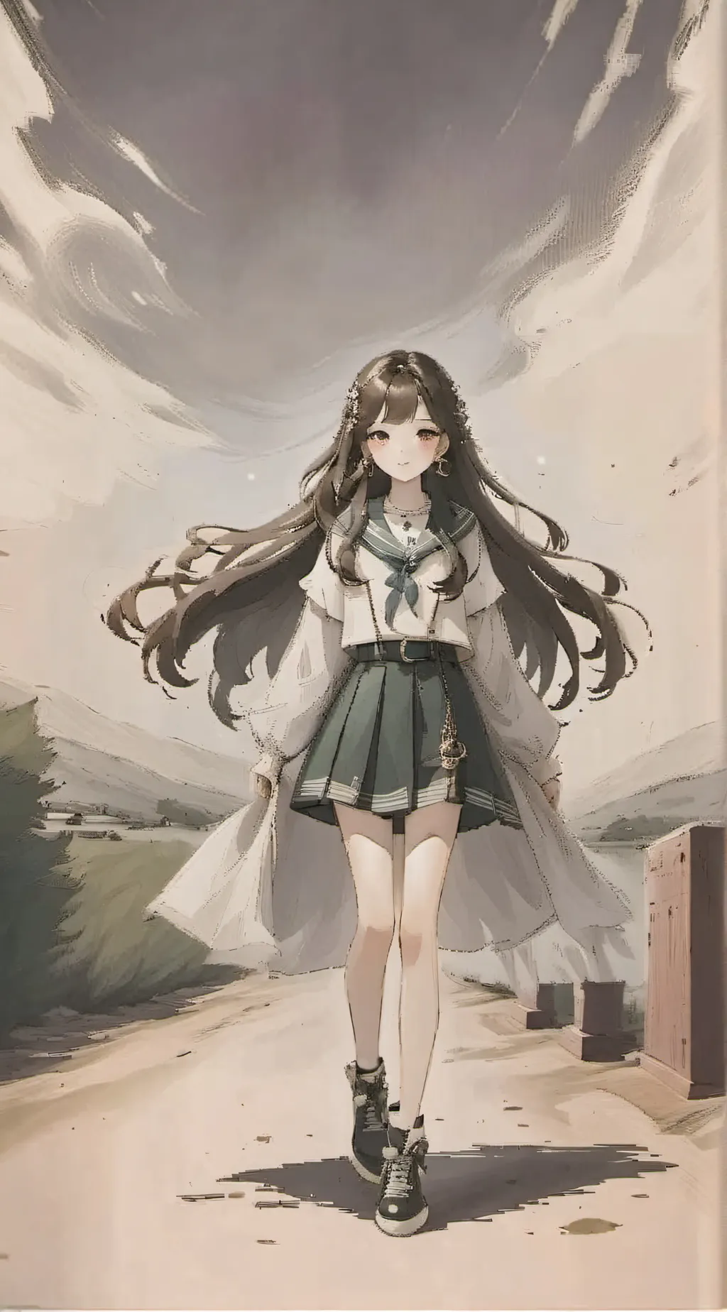 ai character: katelyn background