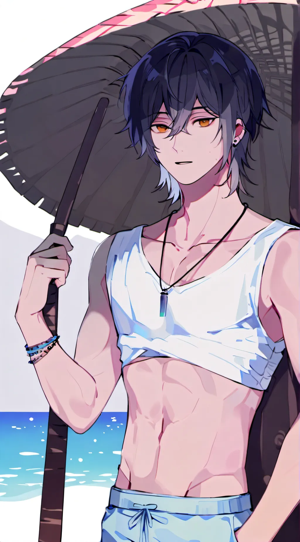 ai character: Agent Black background