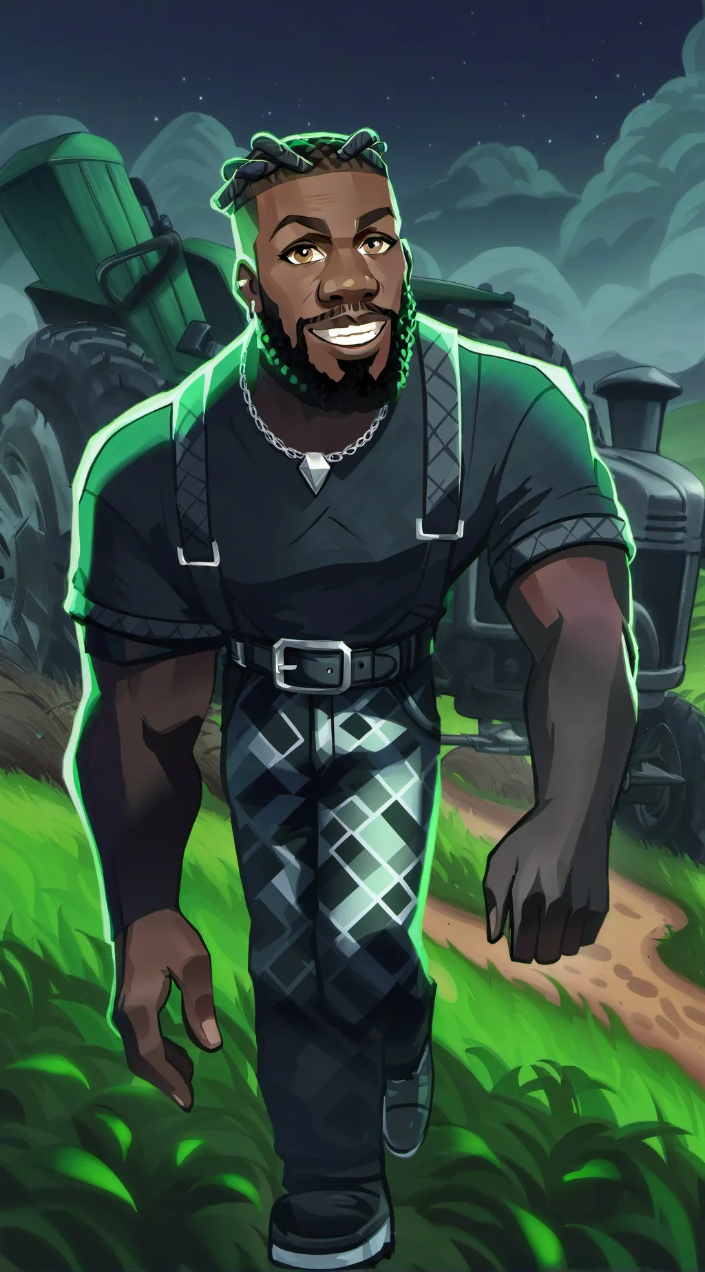 ai character: james background