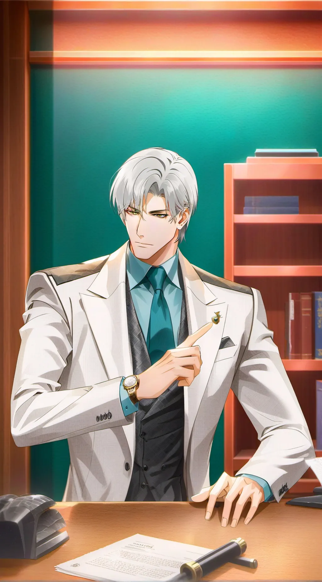 ai character: Don Vincenzo's Dir background