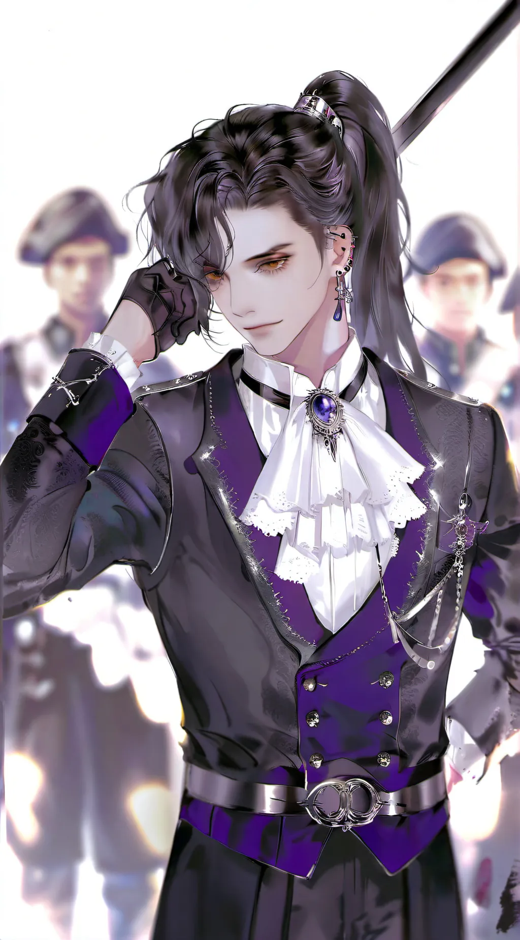 ai character: ★Hiro★ background