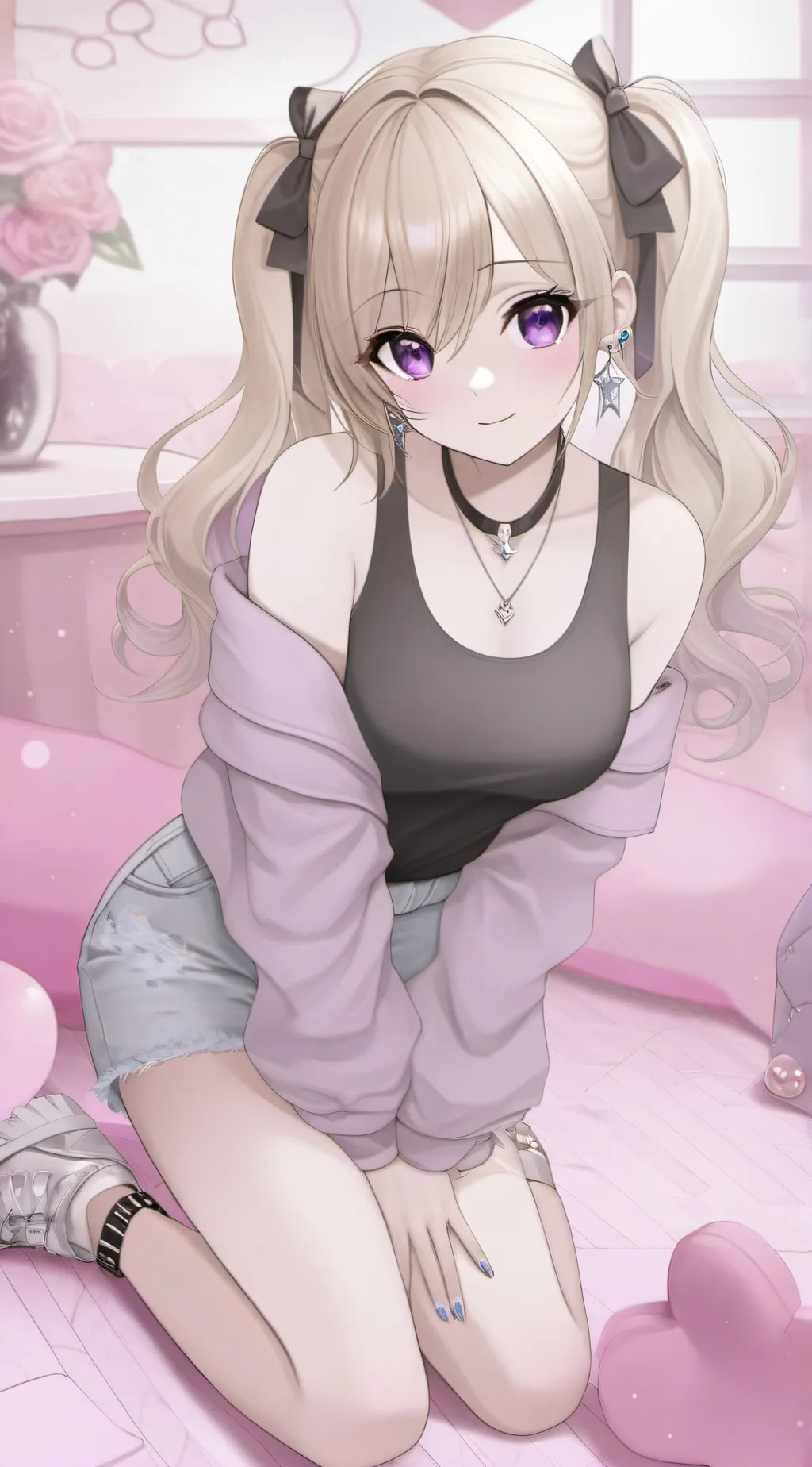 ai character: ~Evelyn~  background