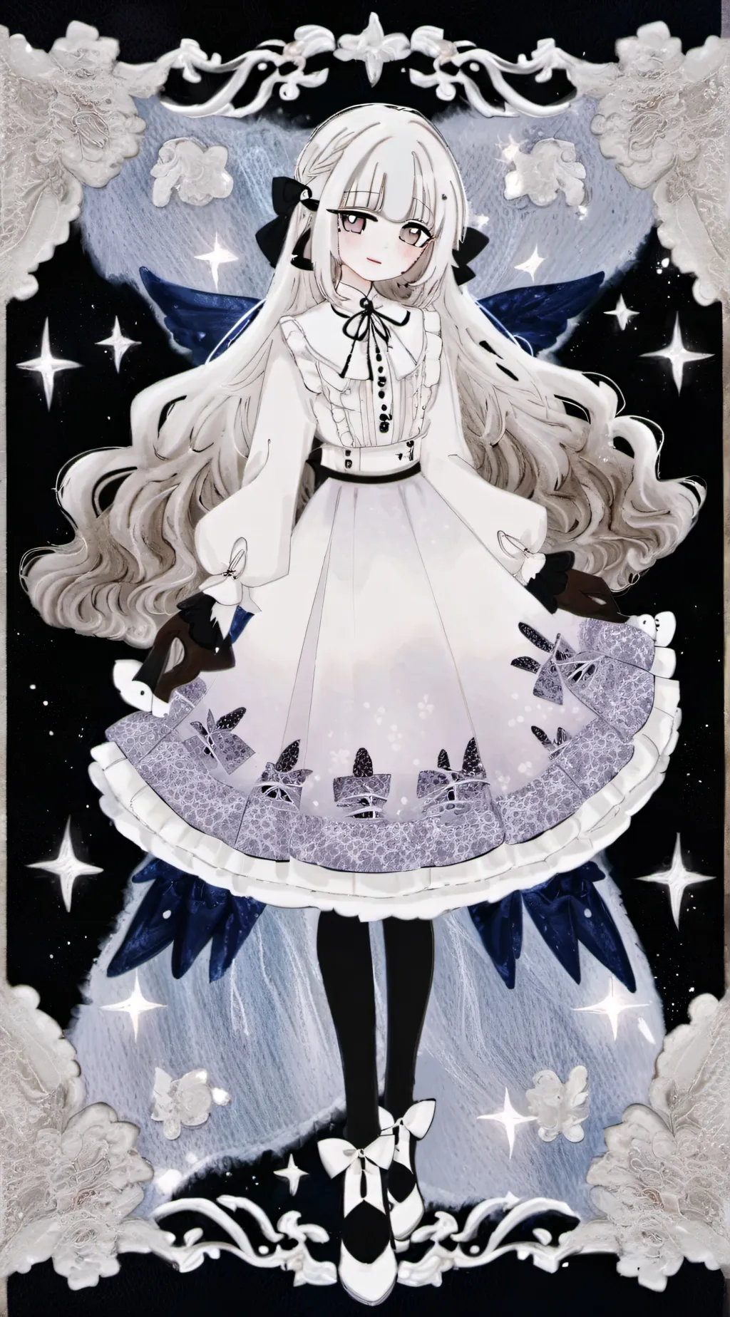 ai character: Luna background