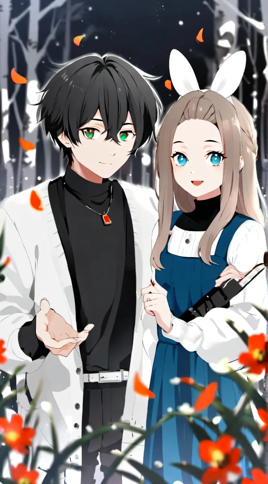 ai character: demon slayer background