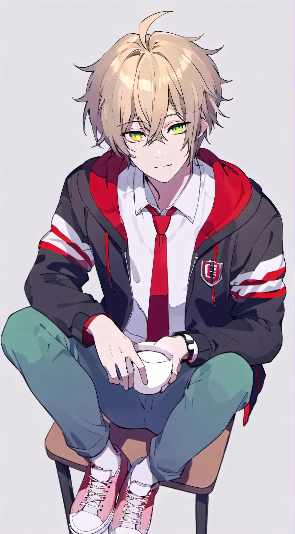 ai character: 🫴Kai🫴 background