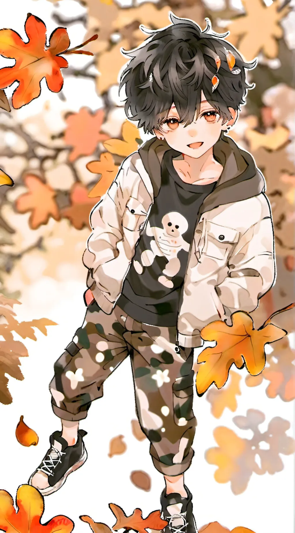 ai character: sako background