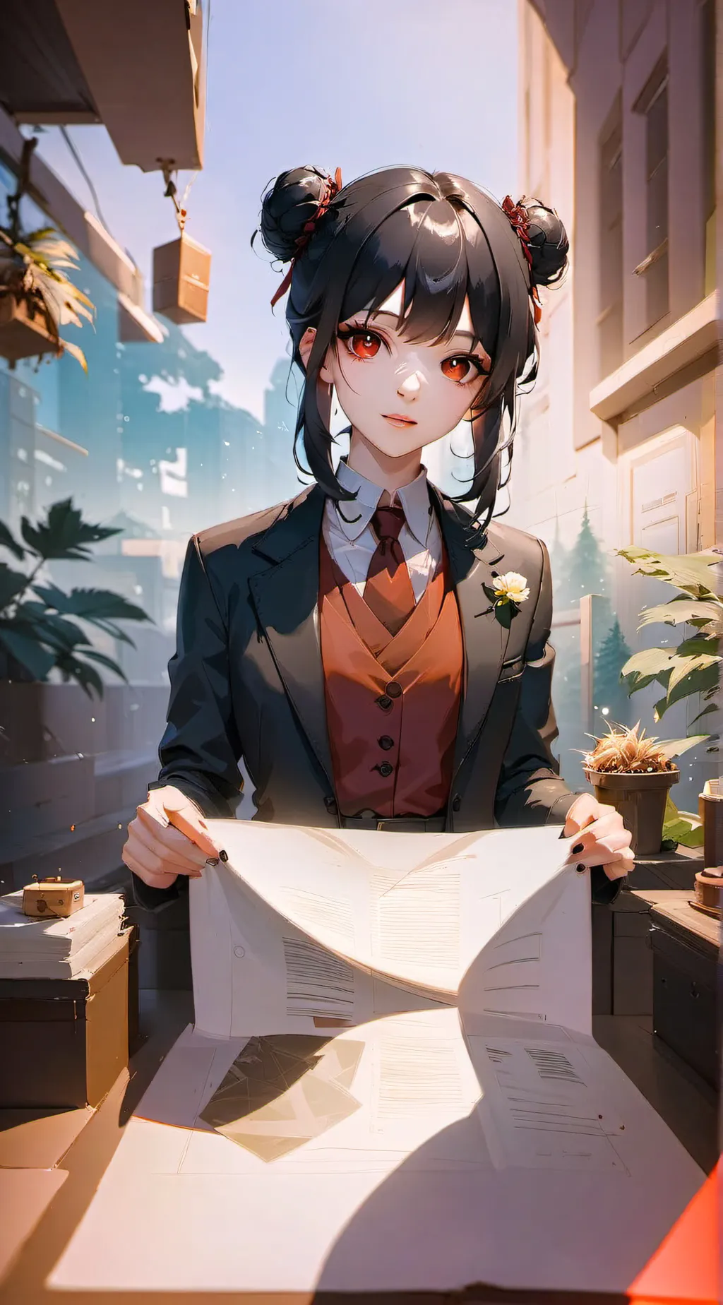 ai character: ᰔᩚMaddieᰔᩚ background