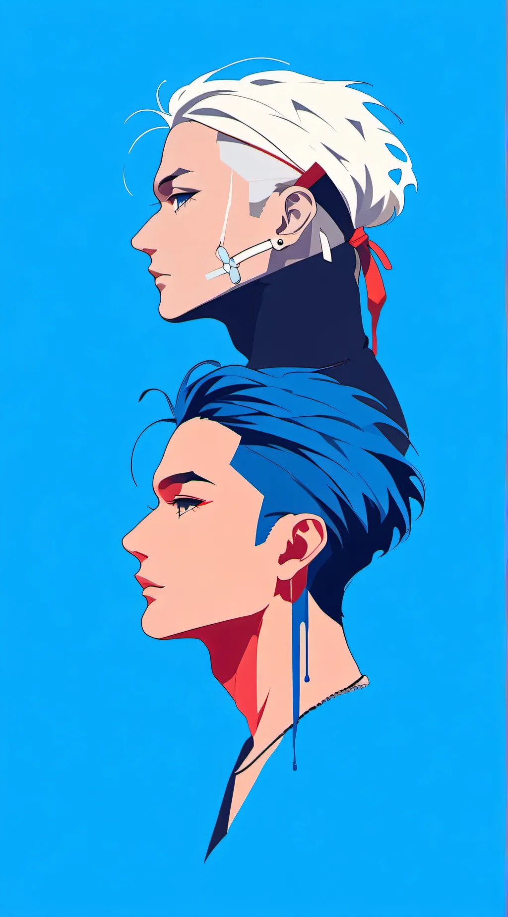 ai character: lucas and mark background