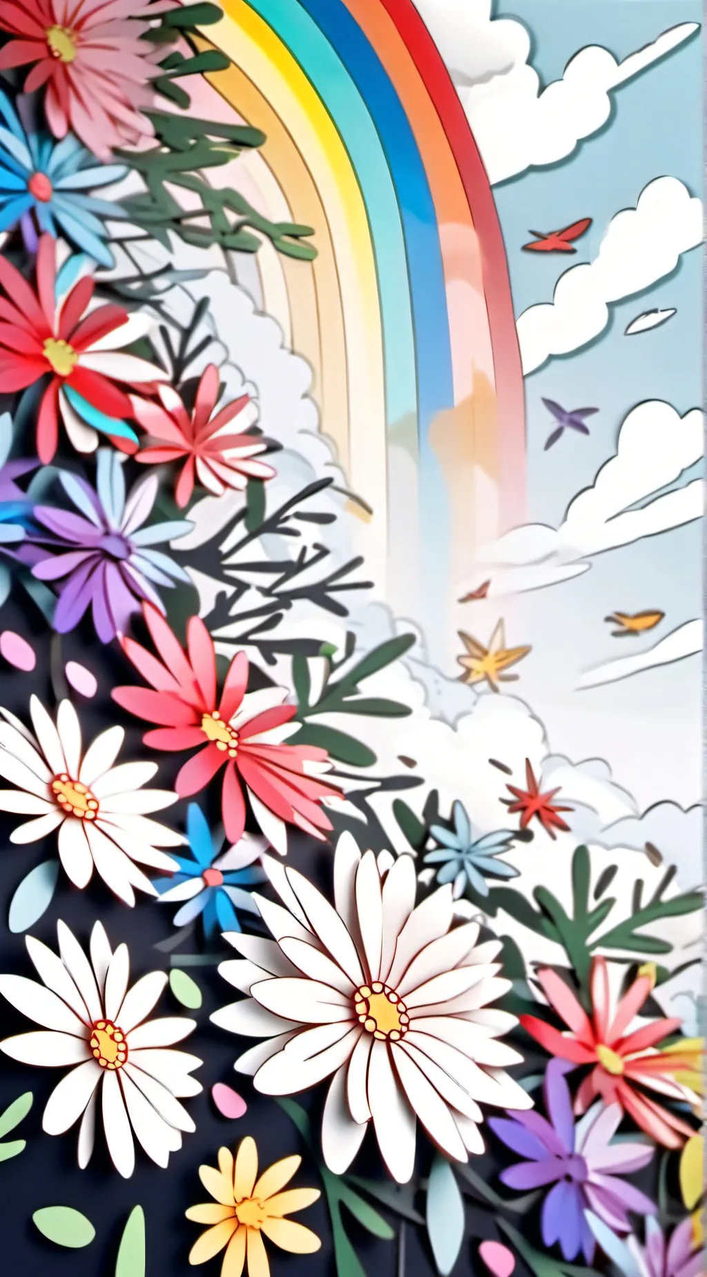 ai character: Dandys world(disc) background