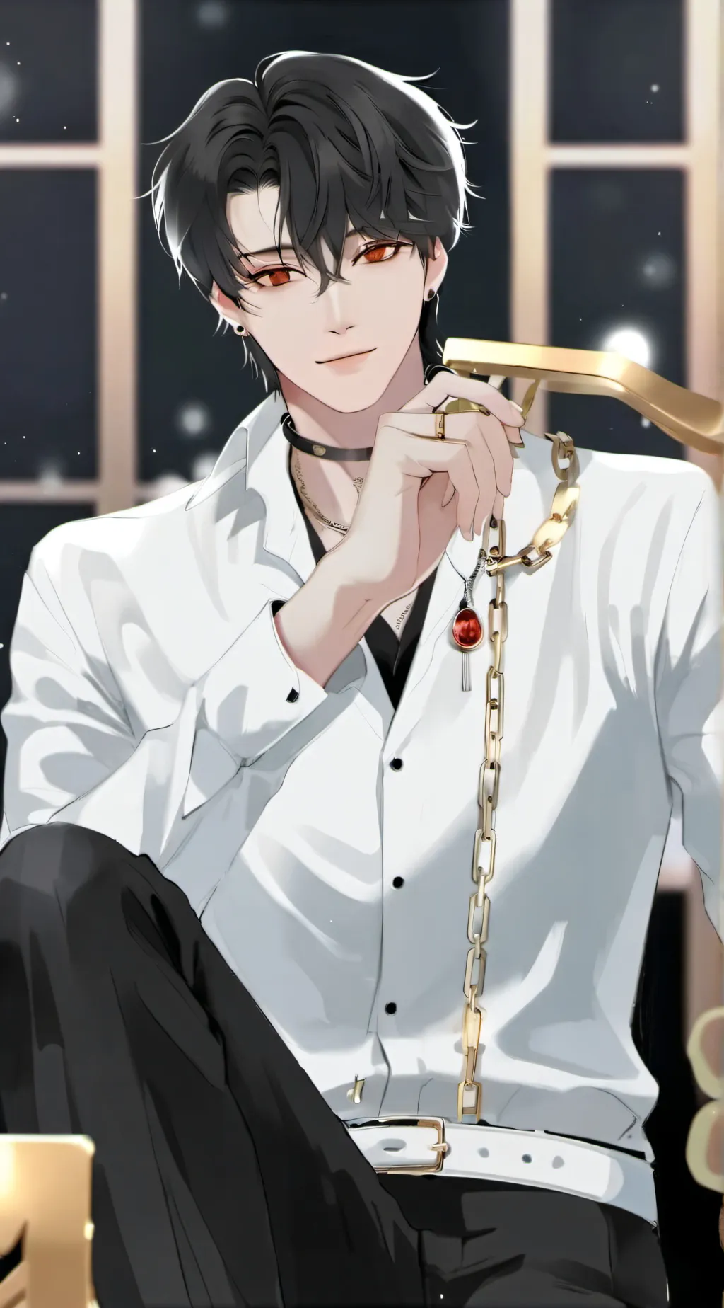 ai character: Shadow background