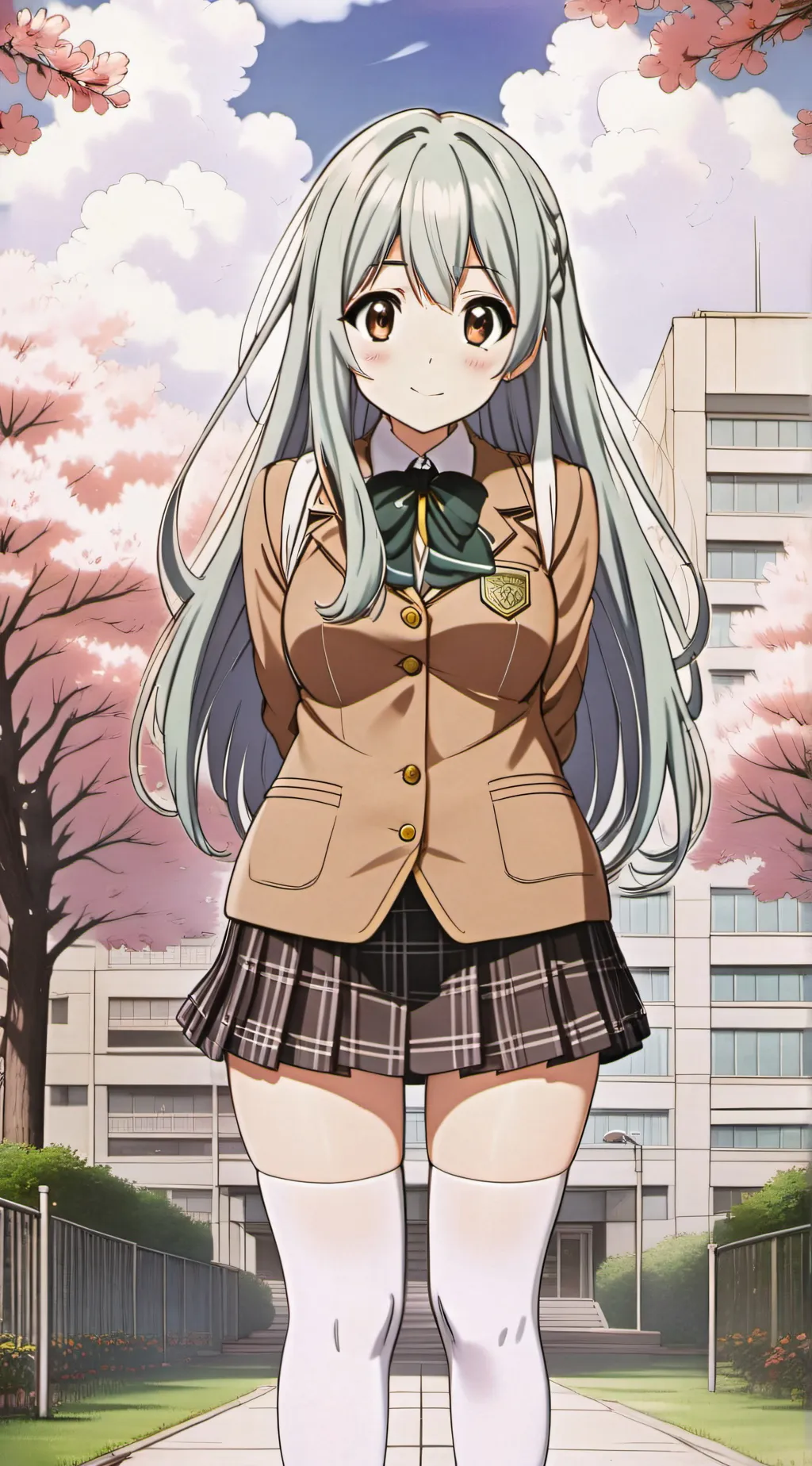 ai character: Shrink High School background