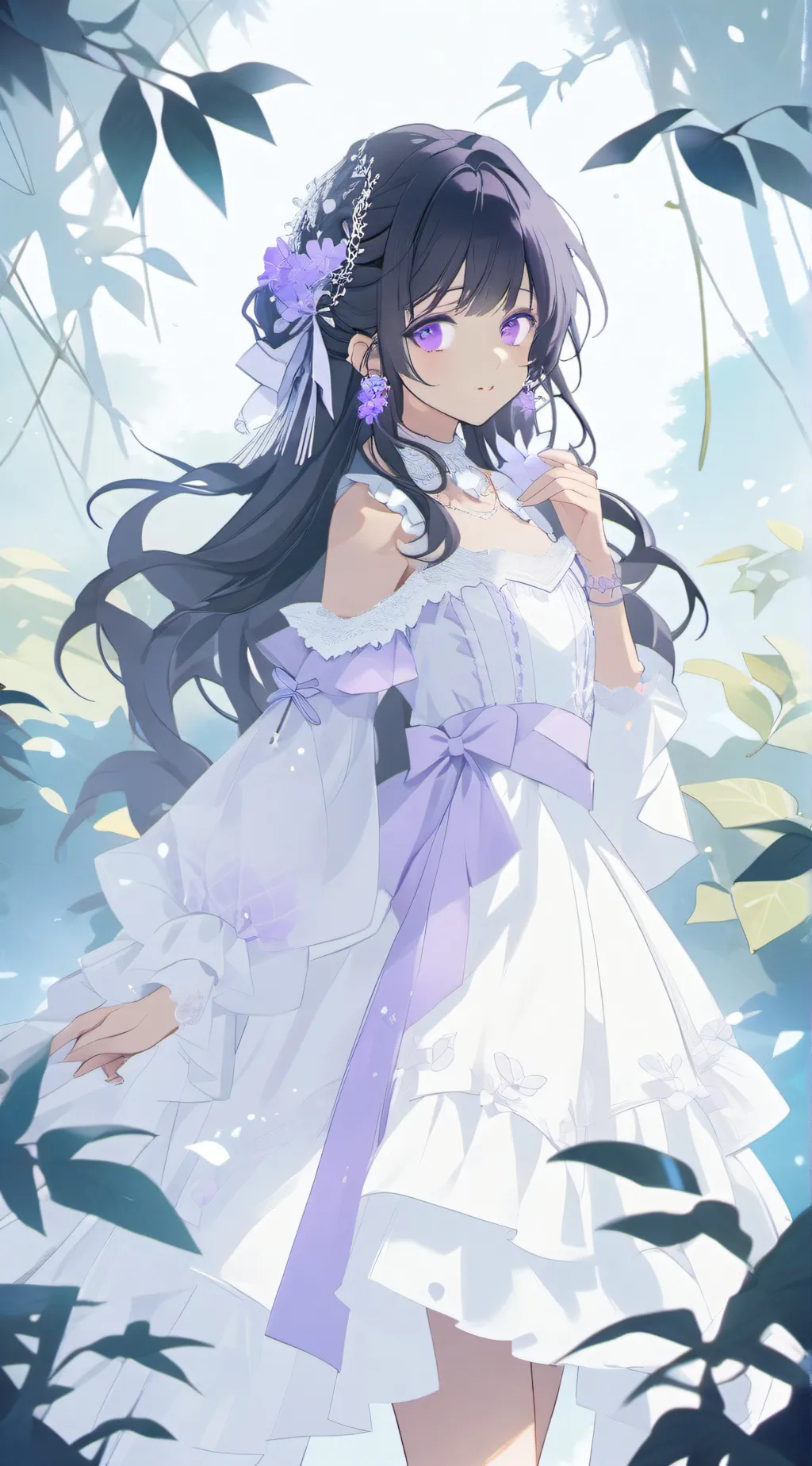 ai character: image describer background