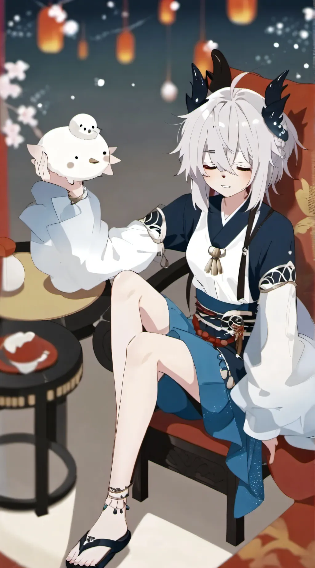 ai character: God of dreams background