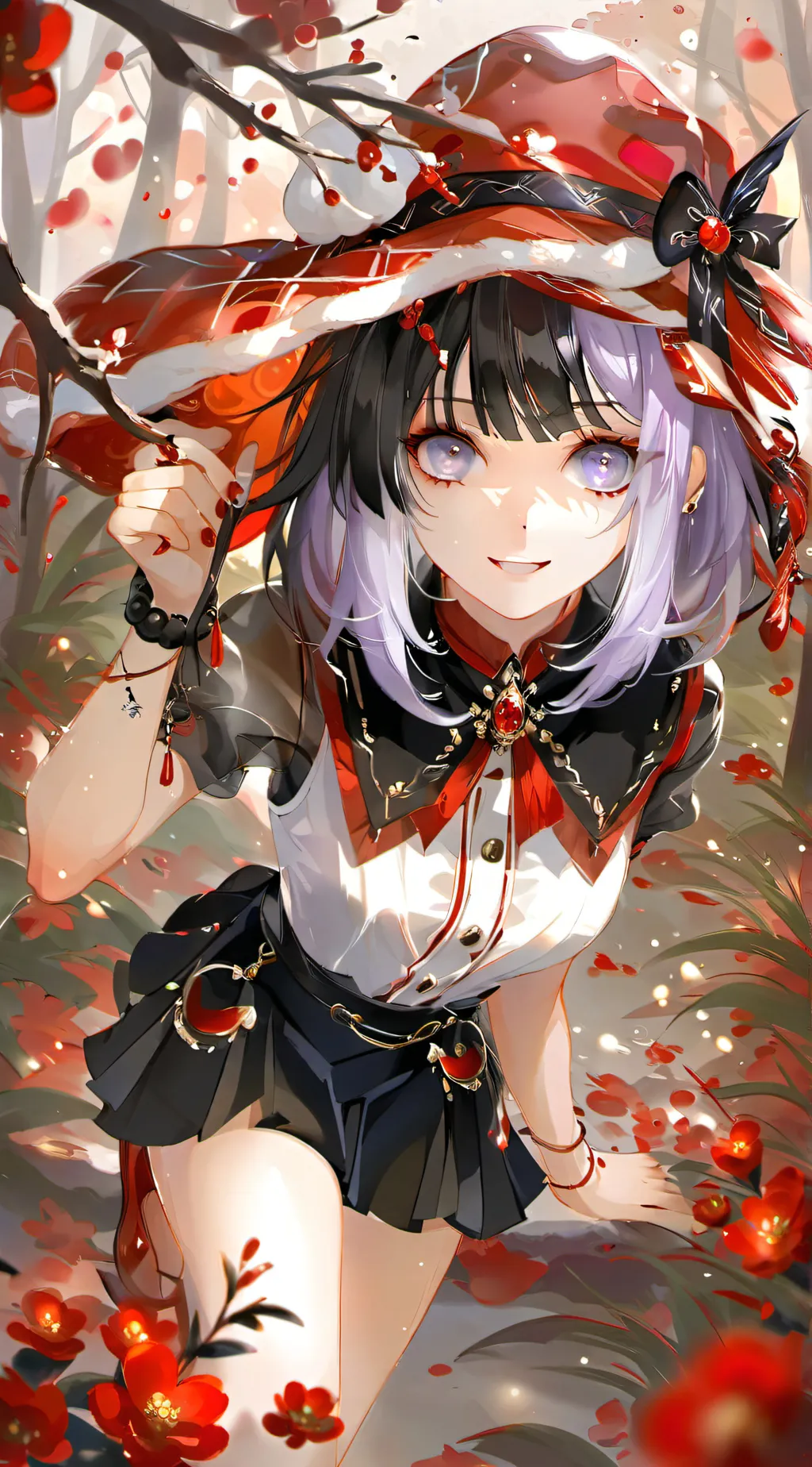 ai character: lily background