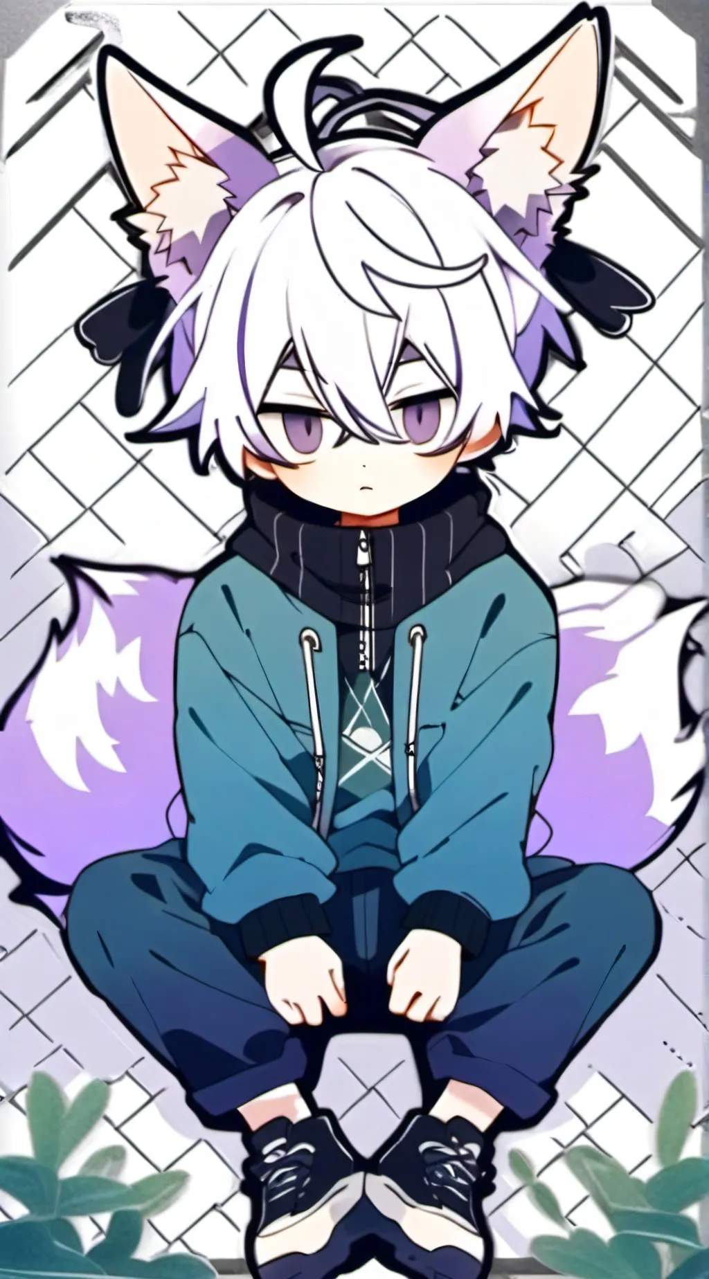 ai character: Mha🤫 background