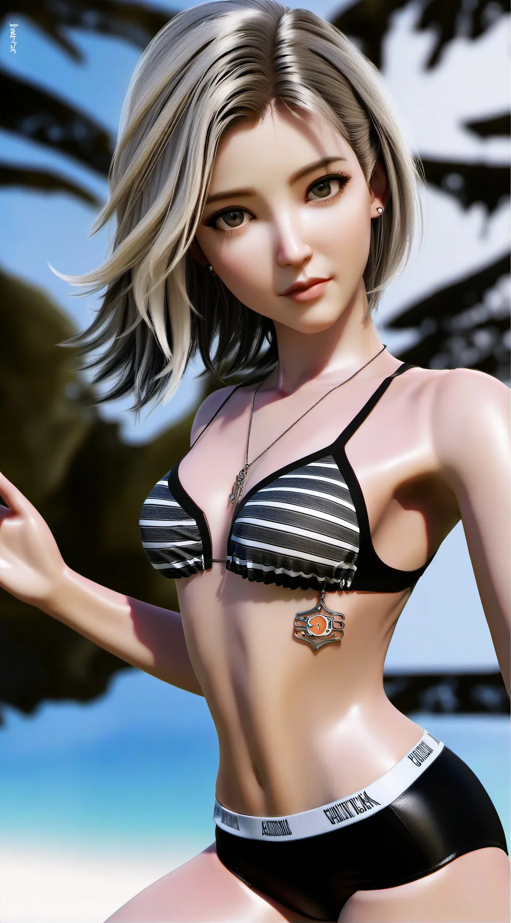 ai character: silvia background