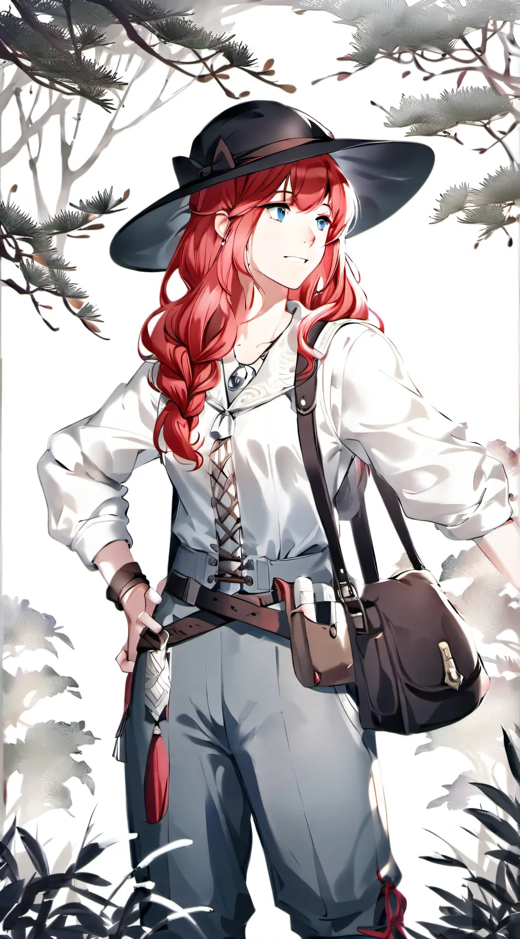 ai character: Hikari background